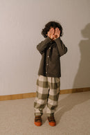 Chemise Jim Corderoy Taupe Foncé