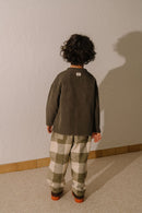 Chemise Jim Corderoy Taupe Foncé