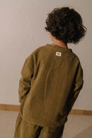 Chemise Jim Corderoy Vert Nutria