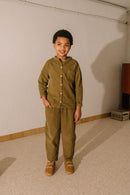 Chemise Jim Corderoy Vert Nutria