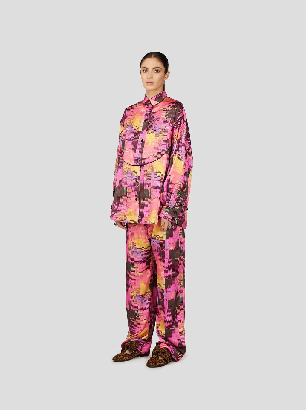 Tasman Shirt in Windows Print