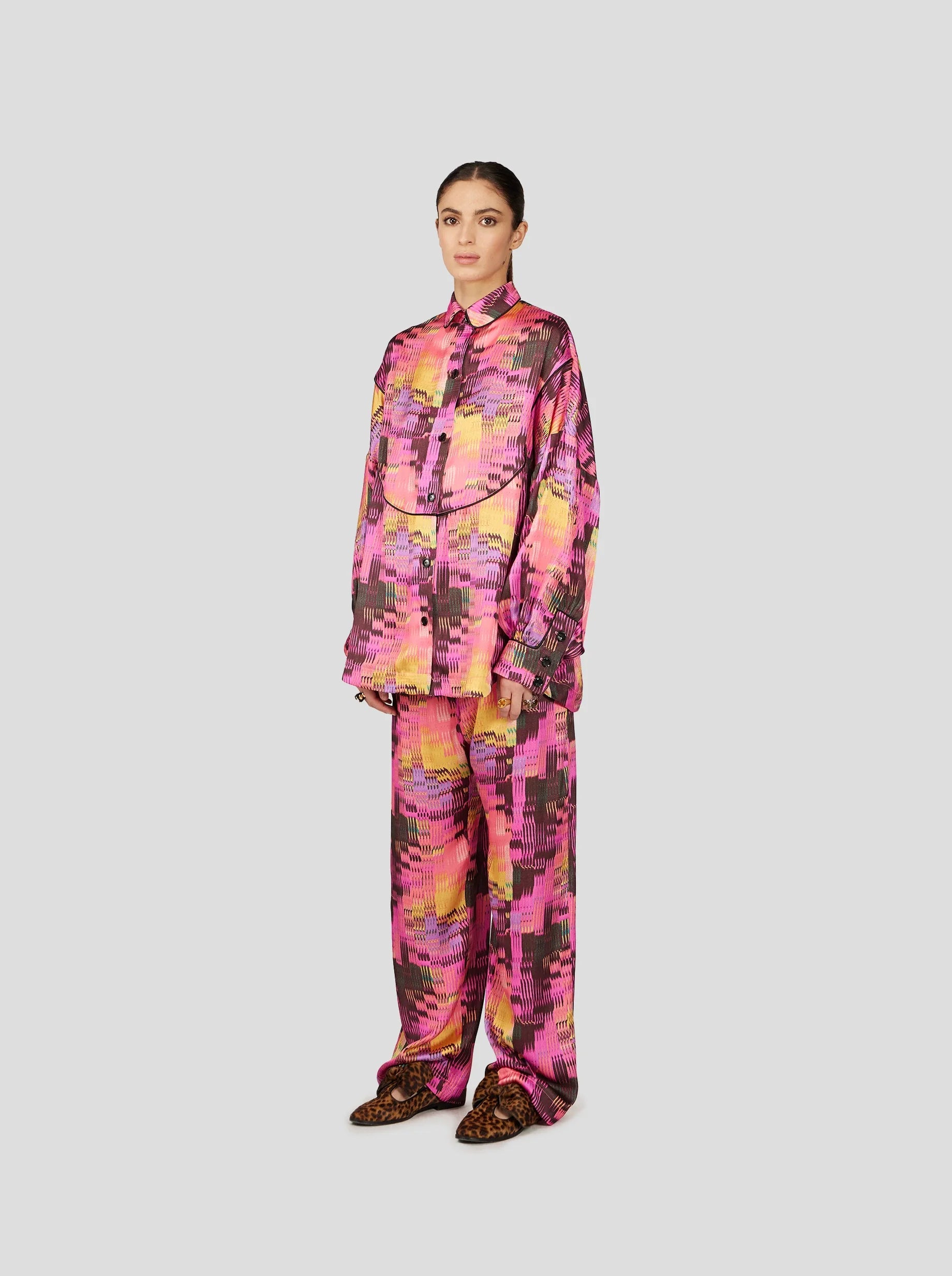Tasman Shirt in Windows Print