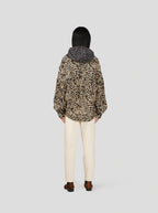 Tasman Seidenbluse mit Leopardenmuster