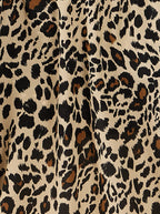Tasman Seidenbluse mit Leopardenmuster