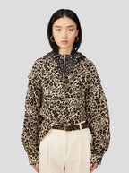Tasman Seidenbluse mit Leopardenmuster