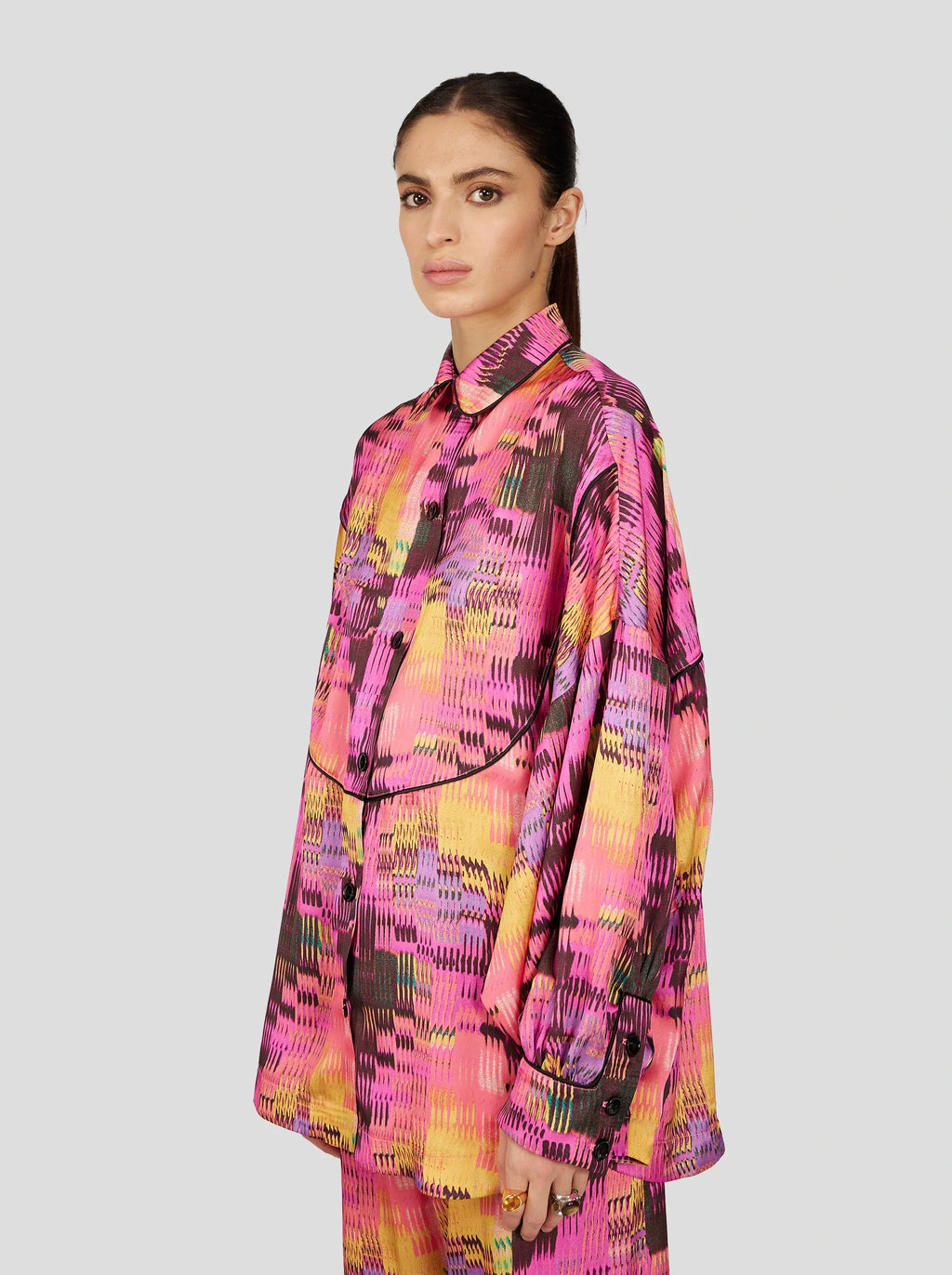 Tasman Shirt in Windows Print