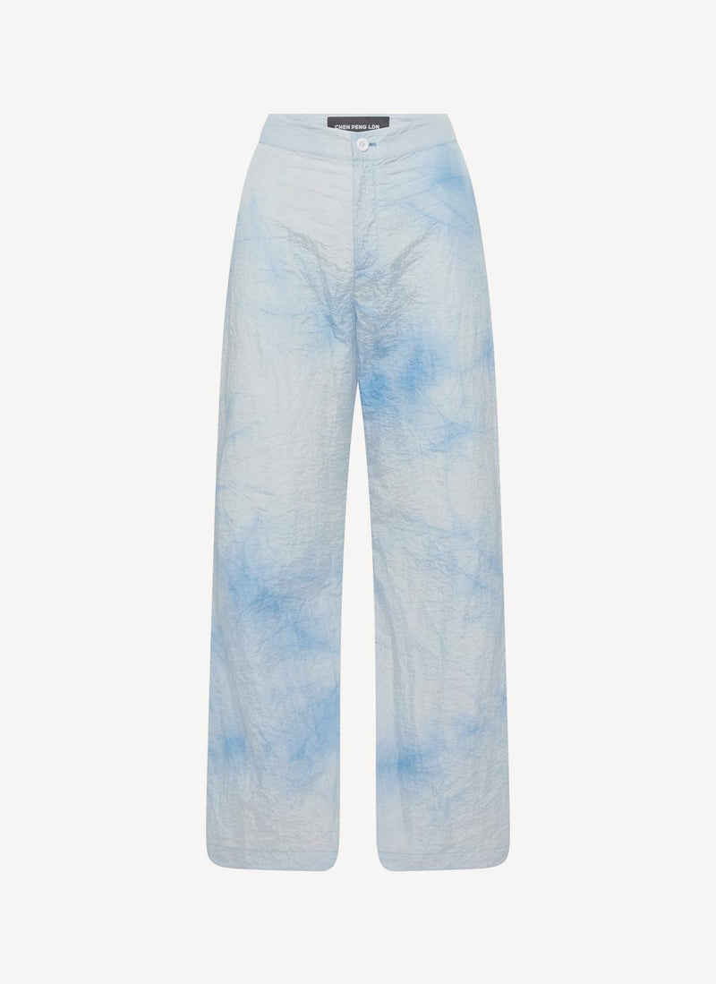 Chen Peng - Pantalon - Blue - Femme