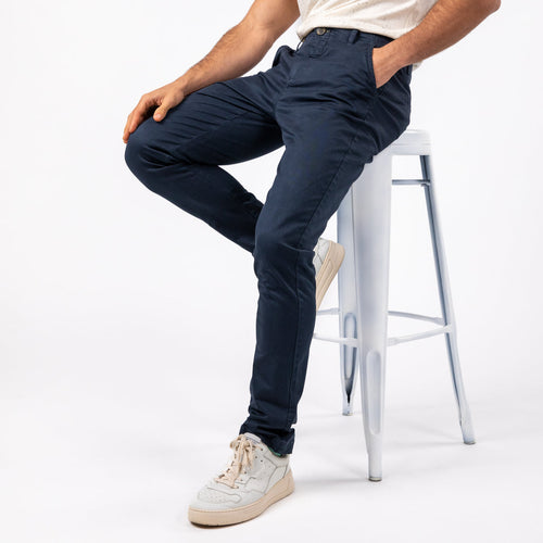 Pantalones chinos - Azul marino