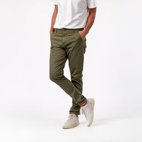 Pantalones chinos - Caqui