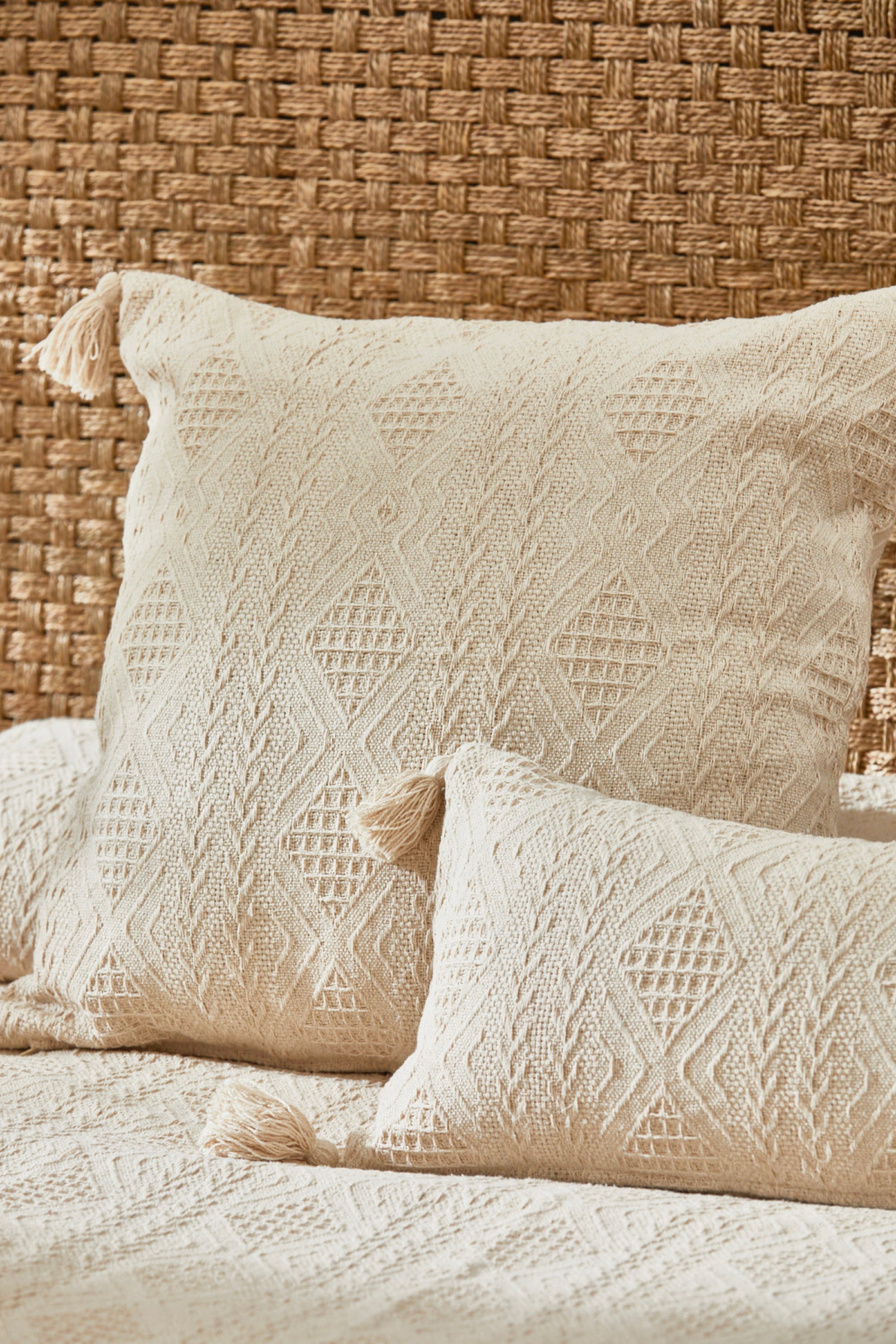 Housse De Coussin Chicago - Écru