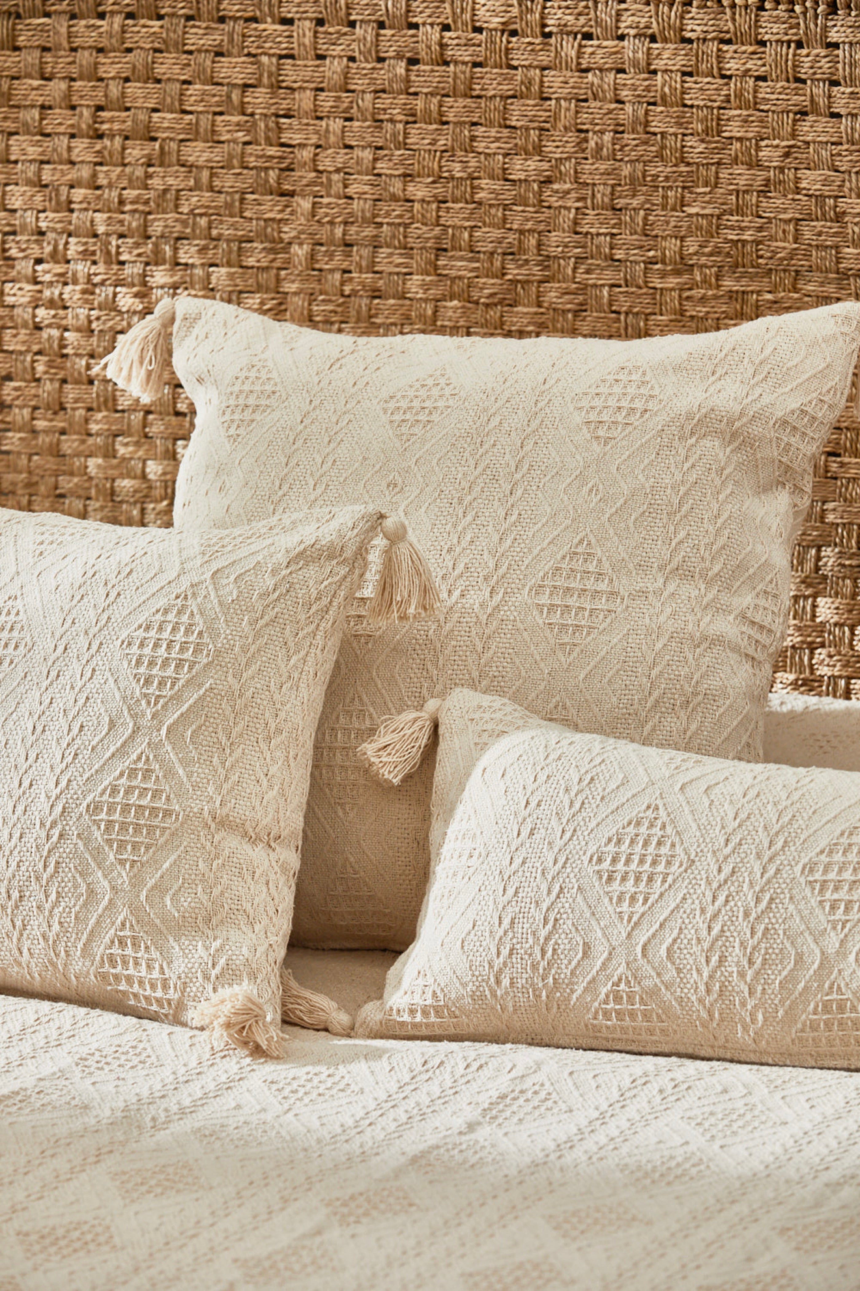 Housse De Coussin Chicago - Écru