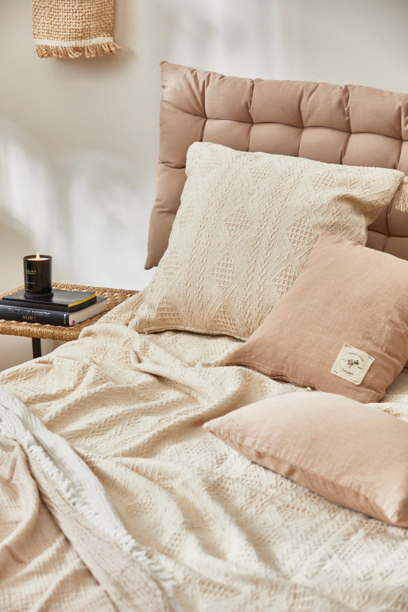 Housse De Coussin Chicago - Écru