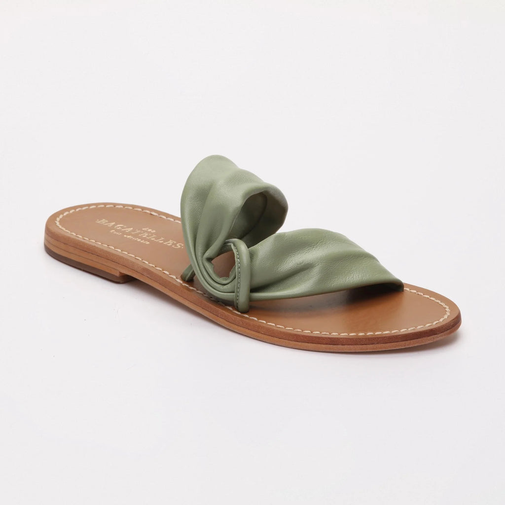 Chicory Mules - Green