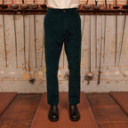 Chino En Velours Vert Forêt
