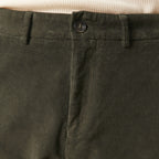 Chino En Velours Vert