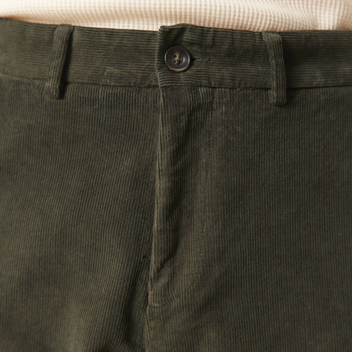 Chino En Velours Vert