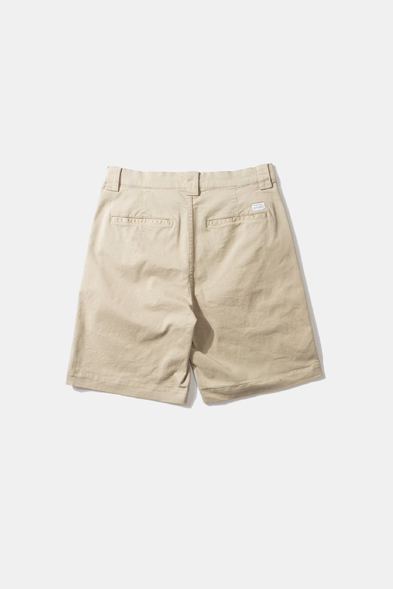 Short Chino Plain Taupe