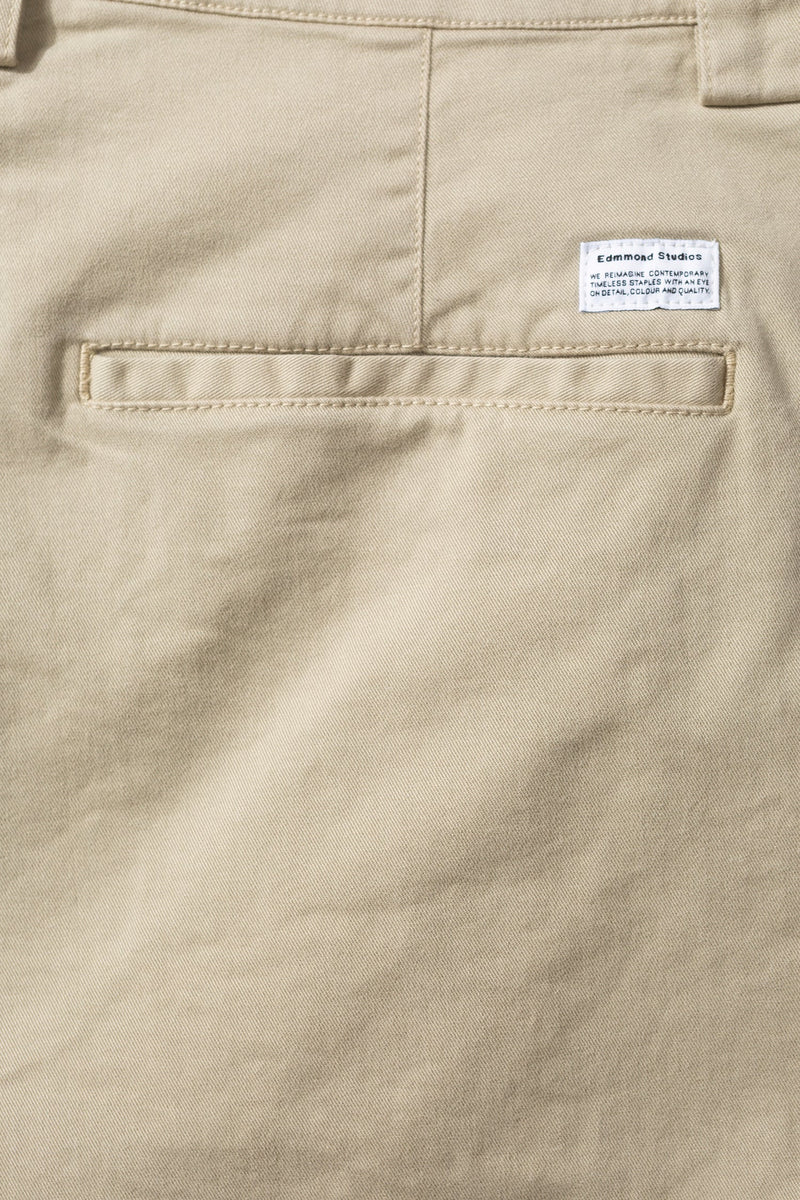 Short Chino Plain Taupe