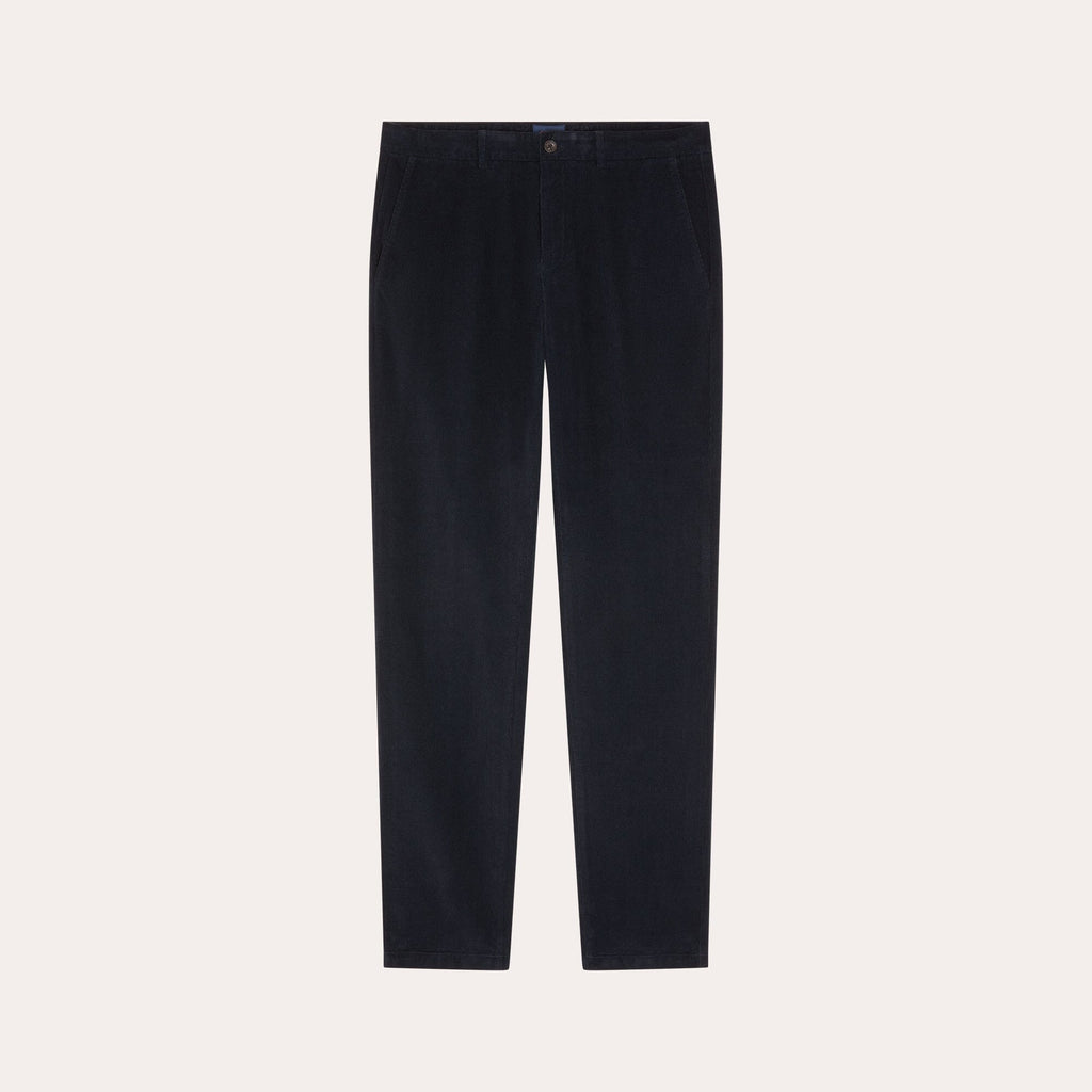 Chino En Velours Marine