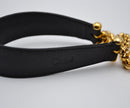 Bolso Chloé Mini De Piel Granulada Negra Con Cadena Dorada