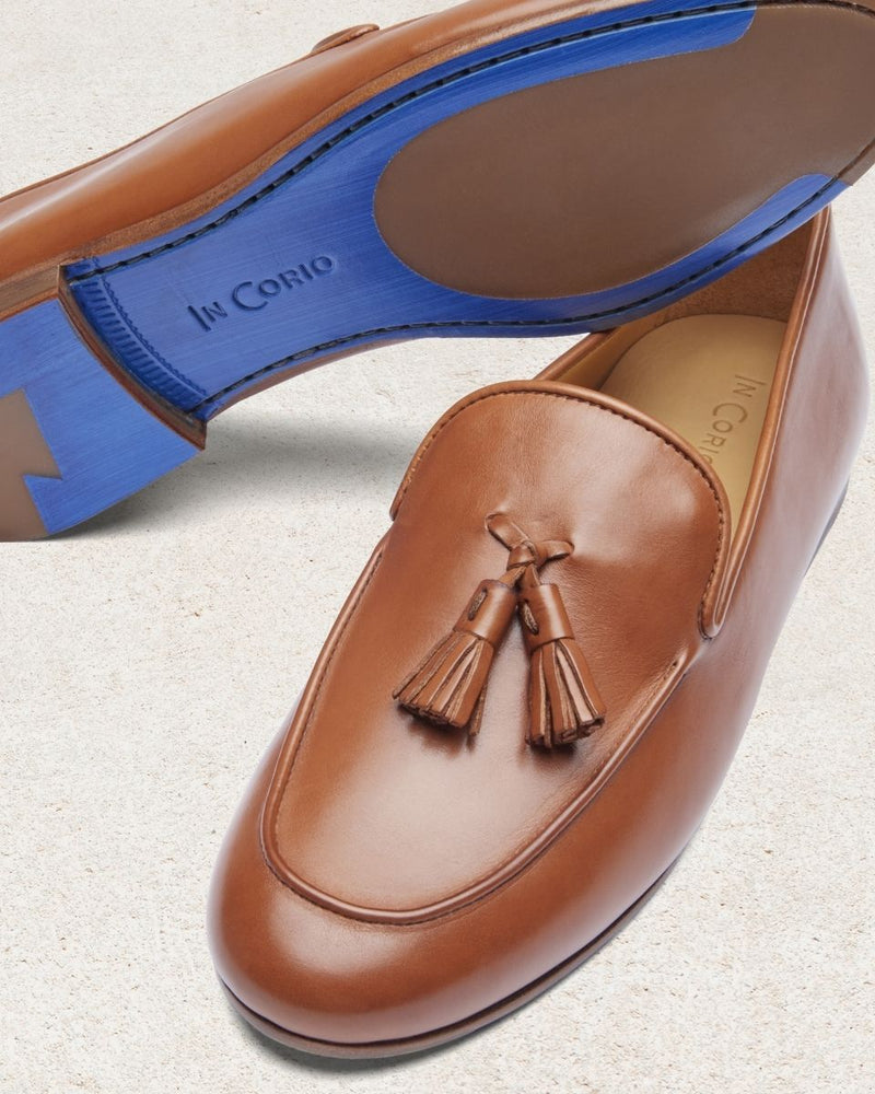 Penny Loafer Chloé - Piel caramelo - Suela de cuero - Femenino