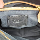 Chloé Paraty Cuero Granulado Negro Medio