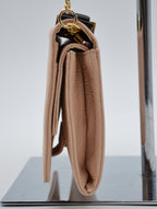 Bolso See By Chloé Wallet On Chain De Piel Granulada Rosa Pastel