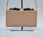Bolso See By Chloé Wallet On Chain De Piel Granulada Rosa Pastel