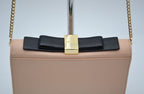 Bolso See By Chloé Wallet On Chain De Piel Granulada Rosa Pastel
