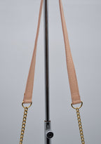 Bolso See By Chloé Wallet On Chain De Piel Granulada Rosa Pastel