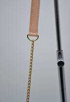 Bolso See By Chloé Wallet On Chain De Piel Granulada Rosa Pastel
