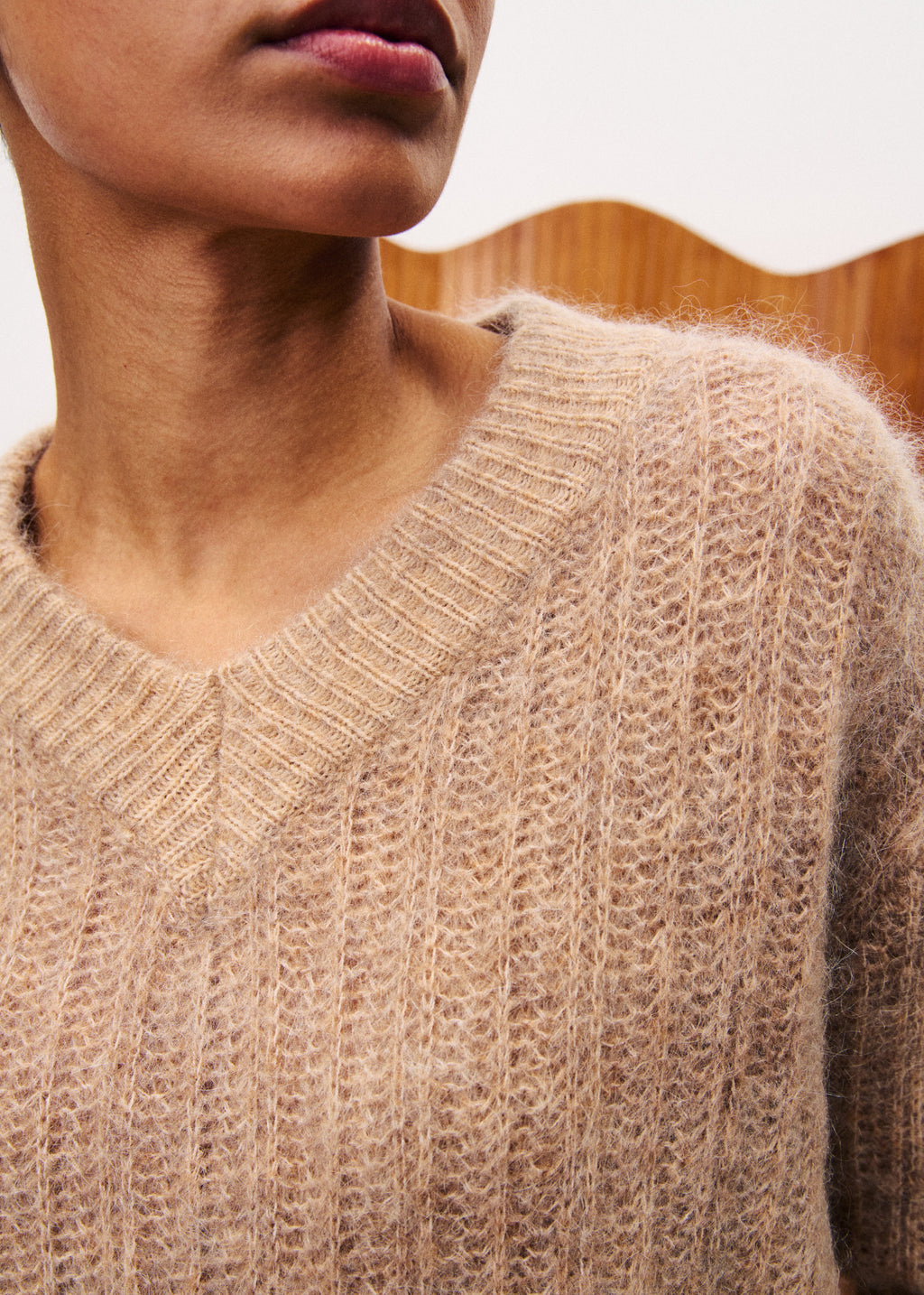 Pull Myosotis - Beige