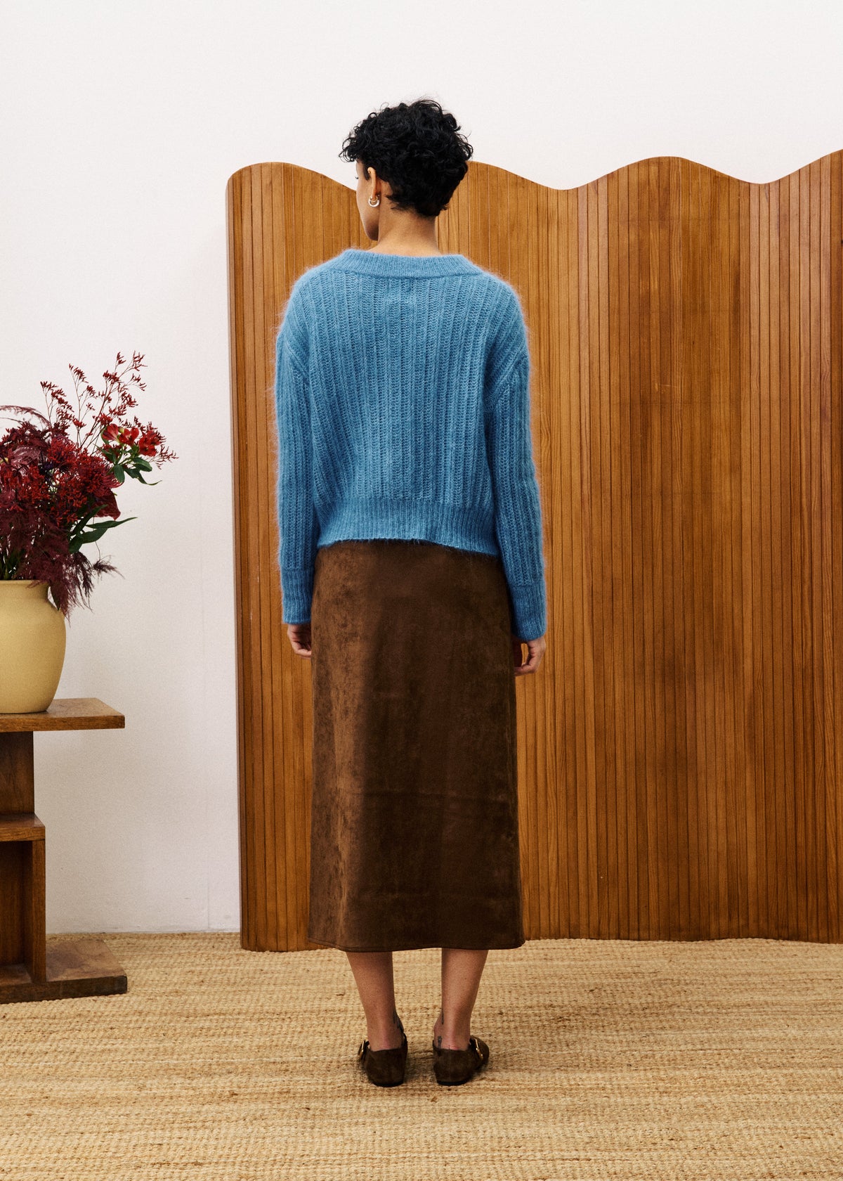 Pull Myosotis - Bleu Jean