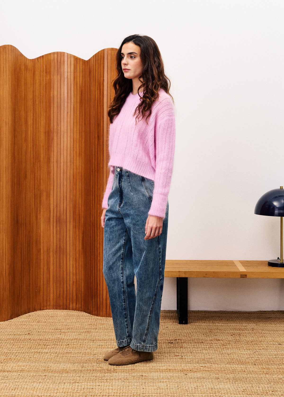 Pull Myosotis - Rose Pale