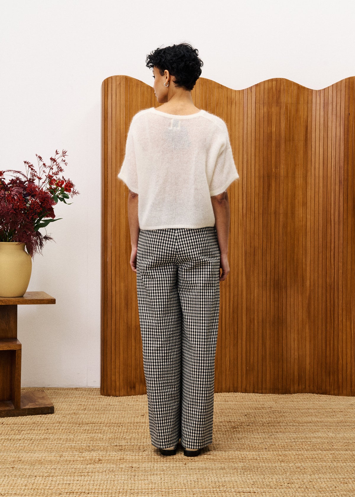 Pull Diamond - Blanc