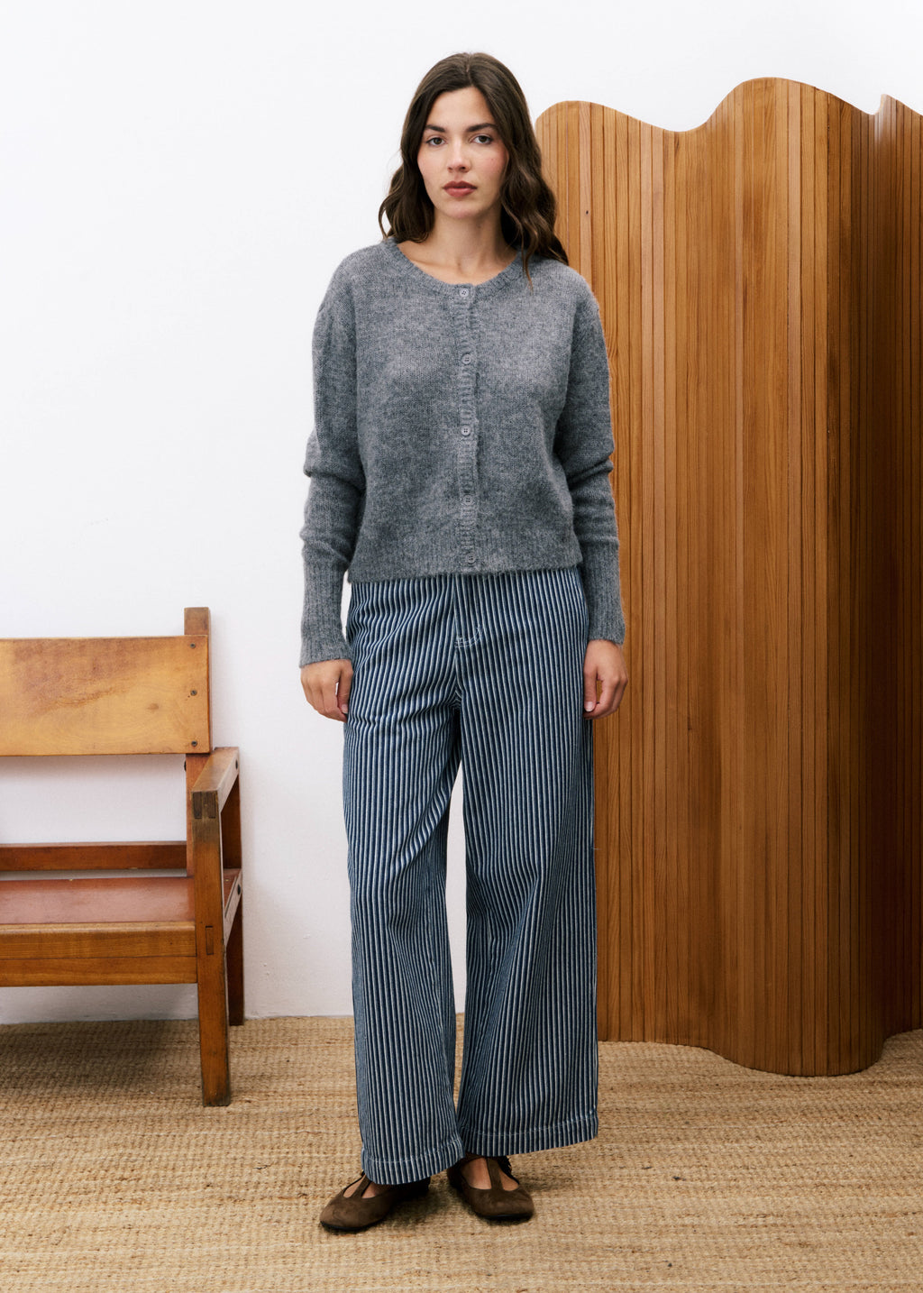 Cardigan Sencha - Gris