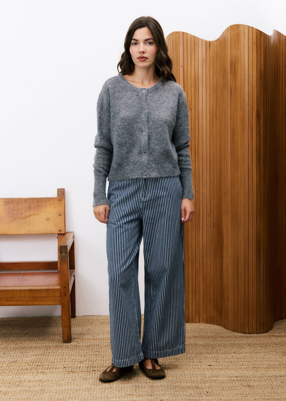 Cardigan Sencha - Gris