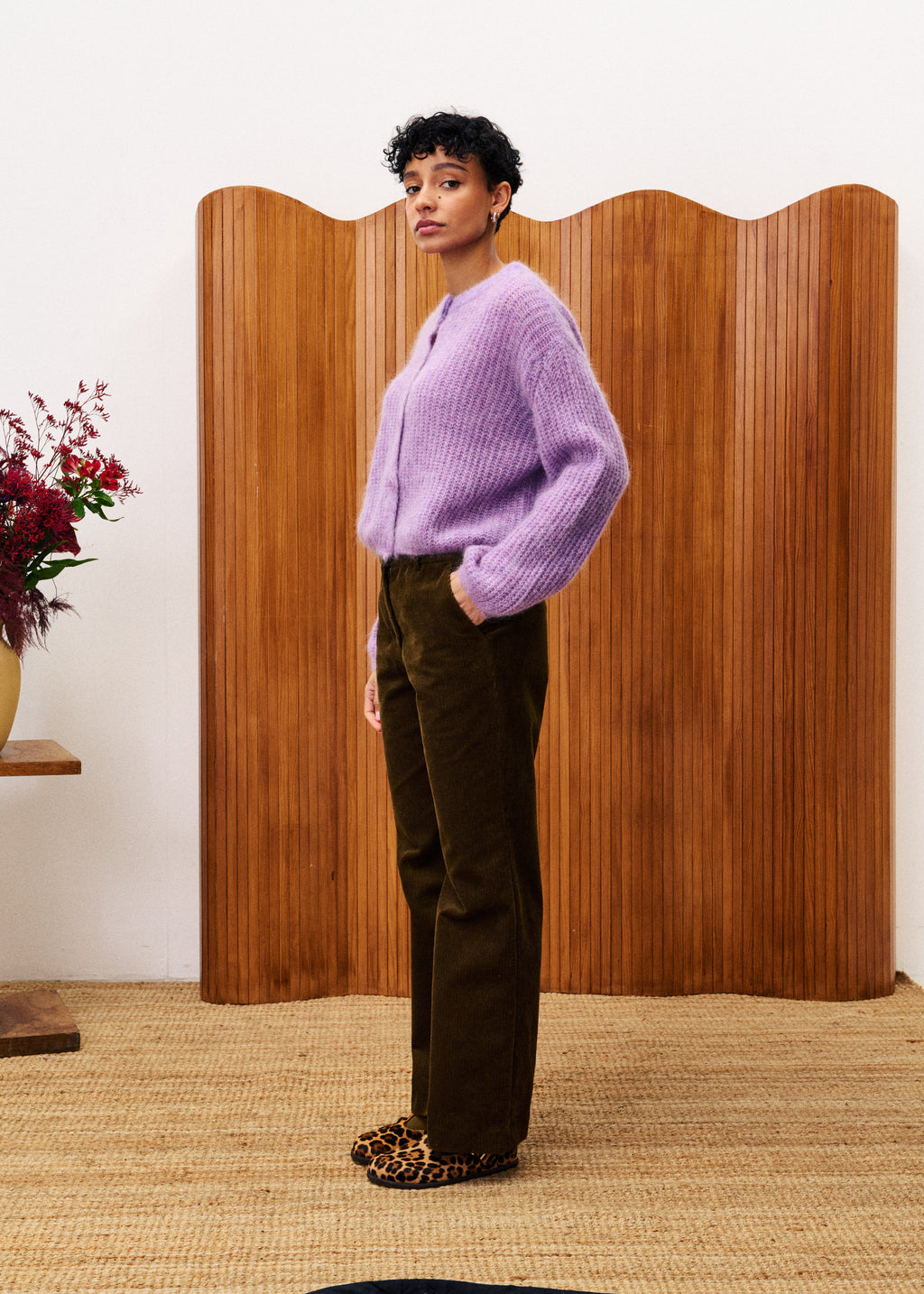 Cardigan Miano - Violet