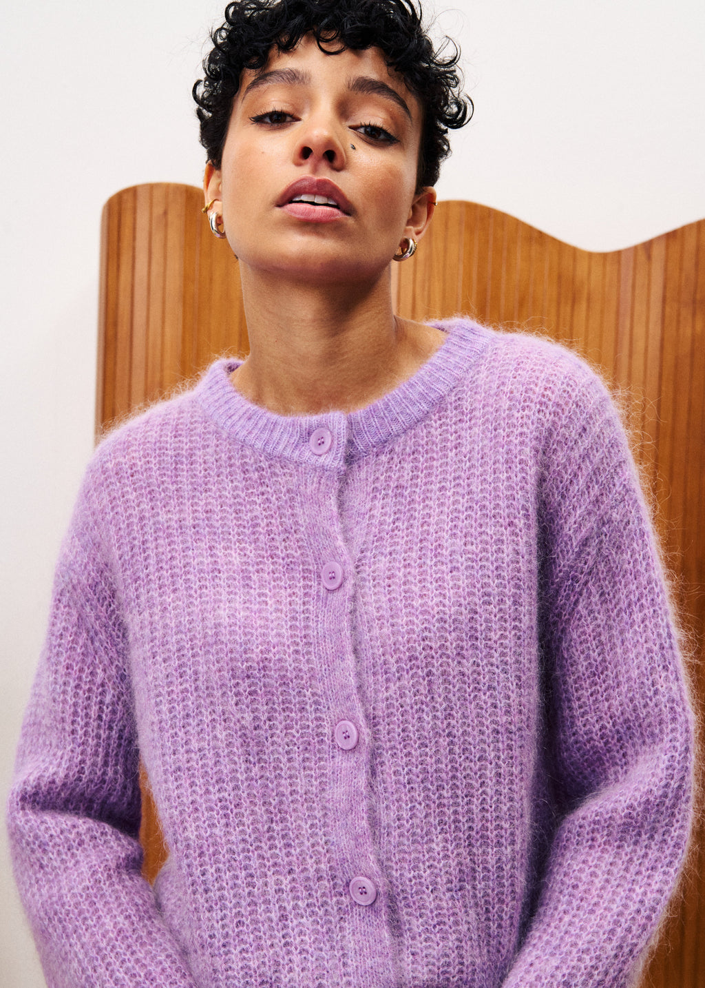 Cardigan Miano - Violet