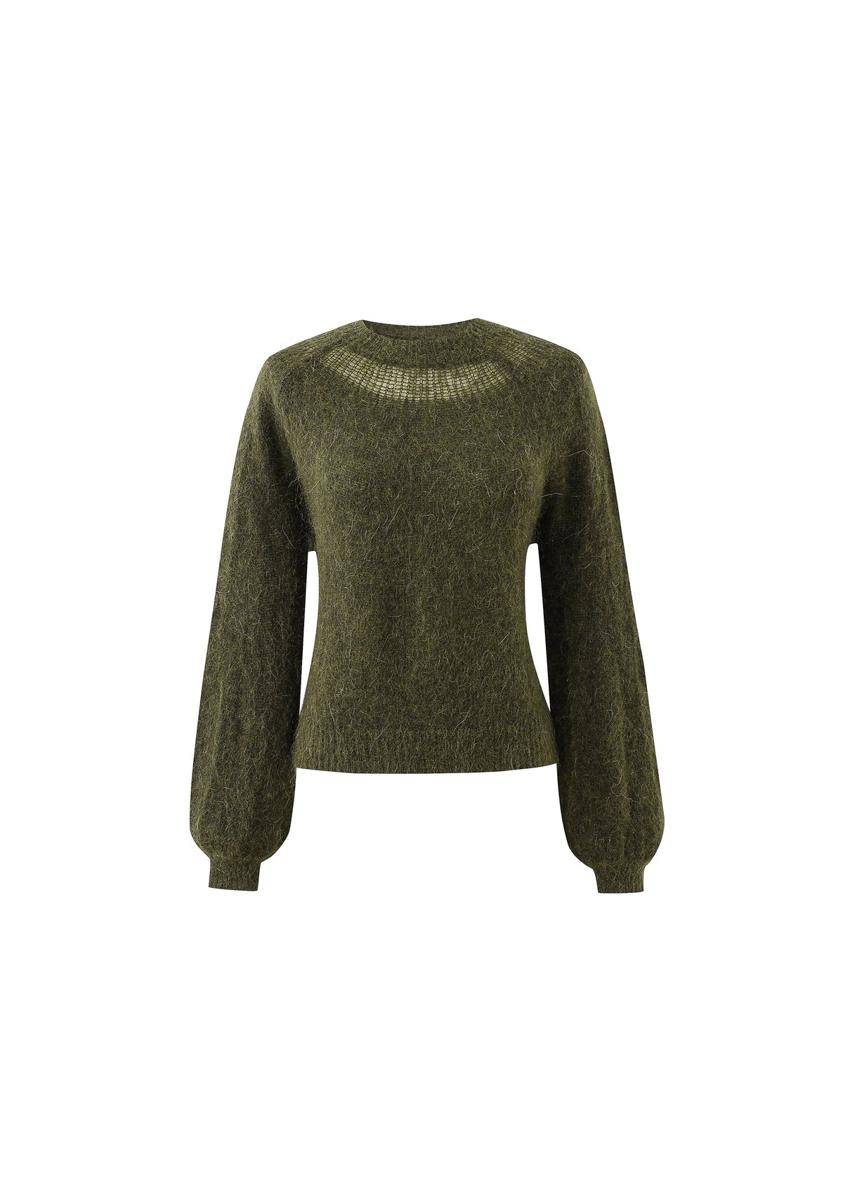 Pull Pivoine - Kaki