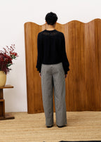 Pull Pivoine - Noir
