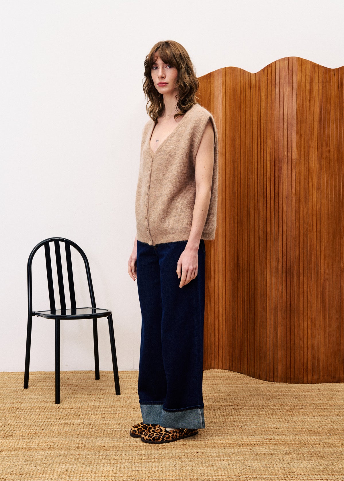 Cardigan Kukicha - Beige