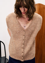 Cardigan Kukicha - Beige