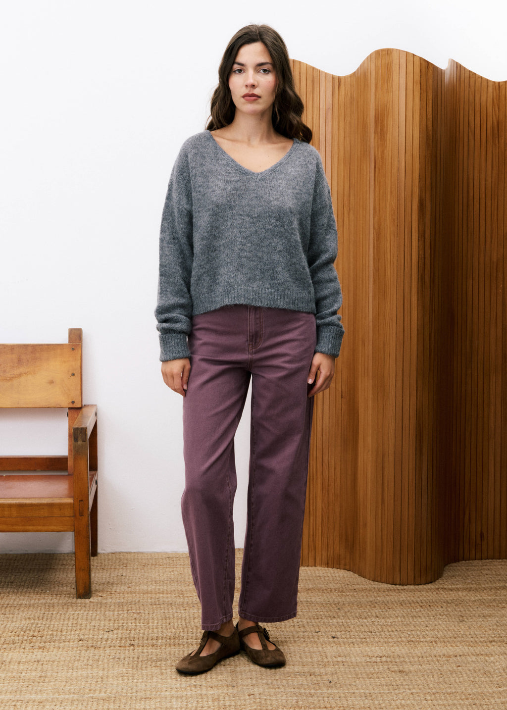 Pull Dickens - Gris