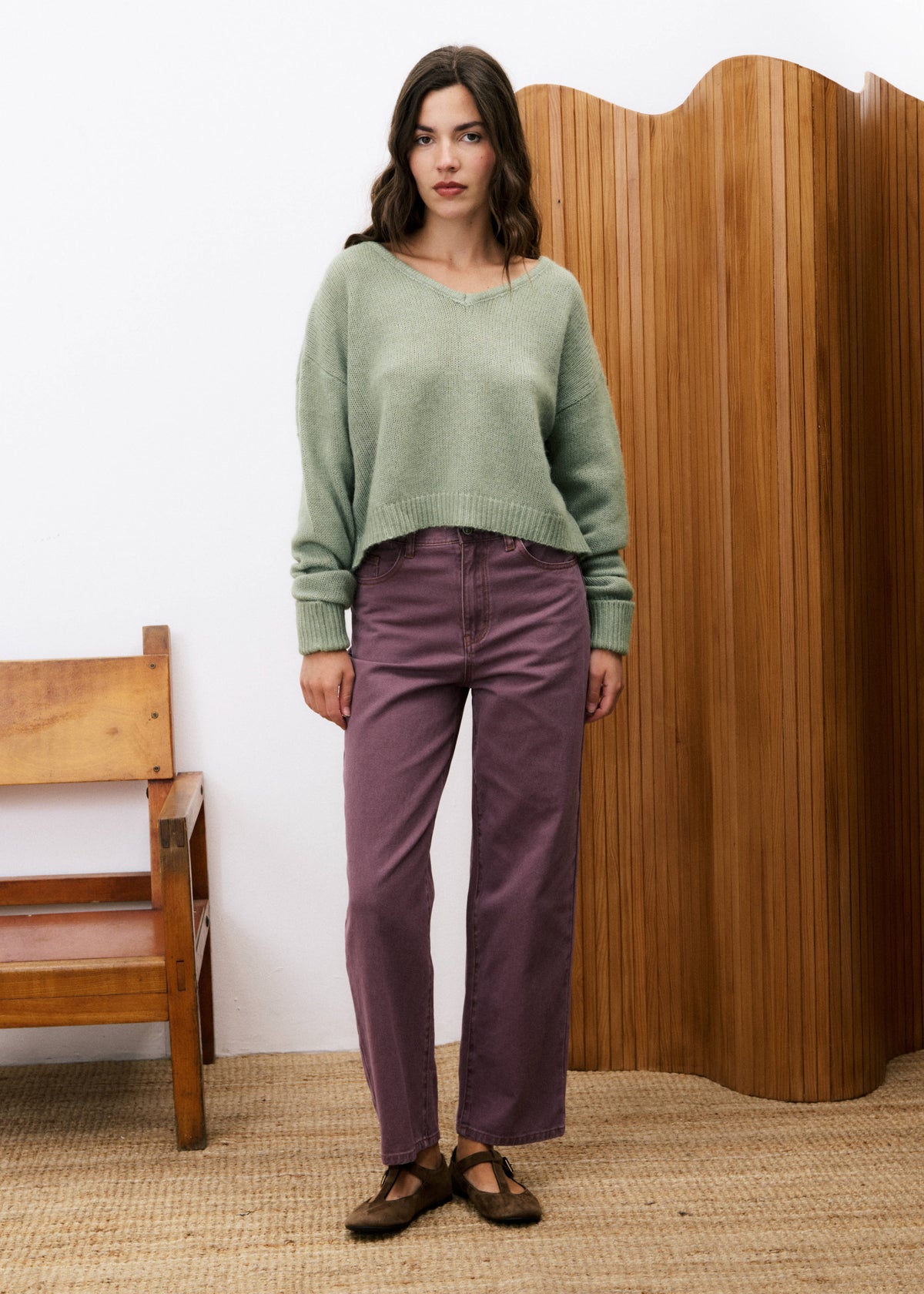 Pull Dickens - Kaki