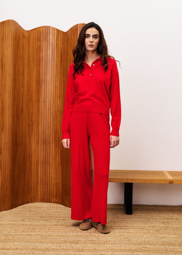 Pantaloni Cosse - Rosso