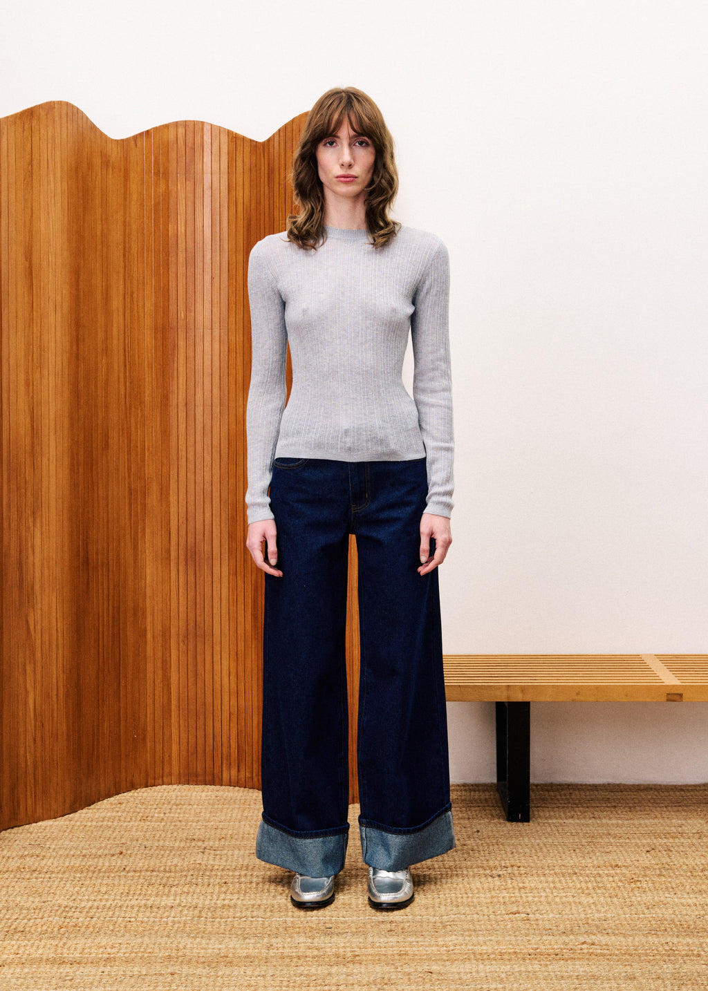 Pull Geranium - Gris