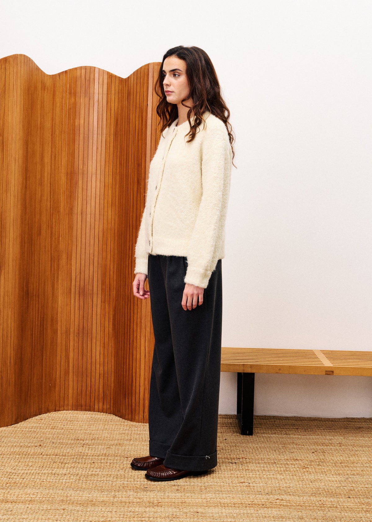 Cardigan Selkirk - Creme