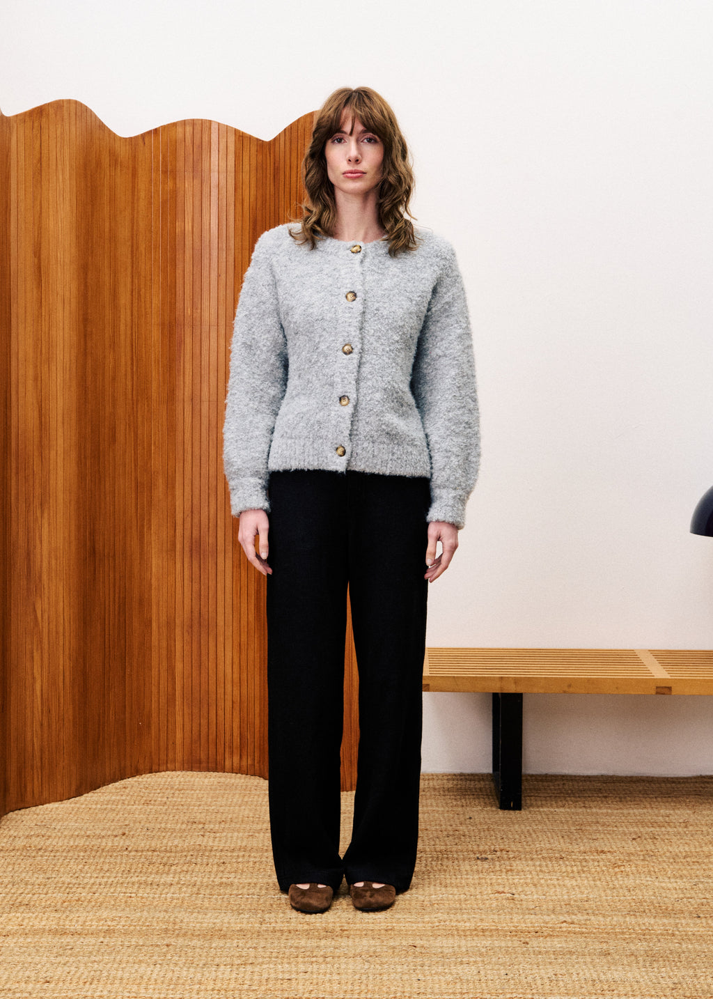 Cardigan Selkirk - Gris
