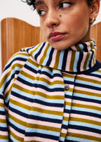 Set De Cardigan-Echarpe Tonkinois - Bleu Marine